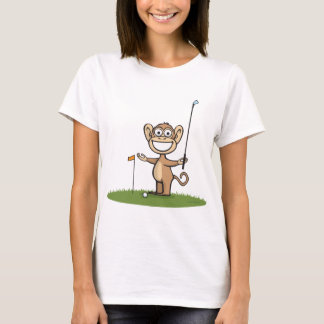 Camiseta Golfe do macaco