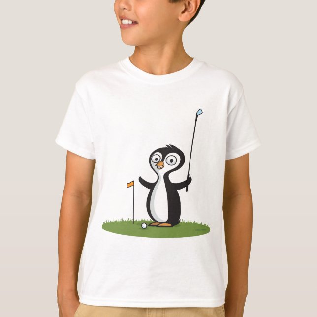 Camiseta Golfe do pinguim (Frente)