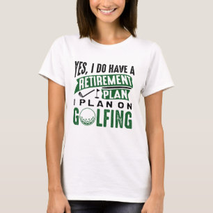 Camiseta Golfe do Plano de Reforma