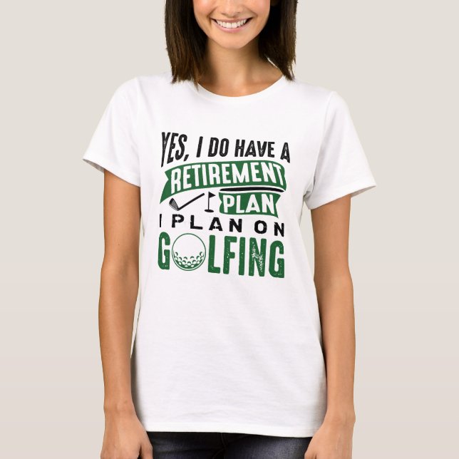 Camiseta Golfe do Plano de Reforma (Frente)