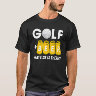 Camiseta Golfe E Cerveja O Que Mais Está Aqui É O Golfe De