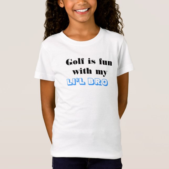 Camiseta Golfe é T-Shirt divertido (Frente)