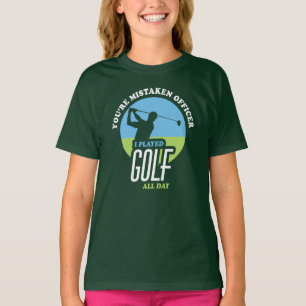 Camiseta Golfe Engraçado Dizendo Golfistas