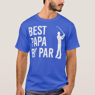 Camiseta Golfe Engraçado Presente Para Papa Melhor Papá De 