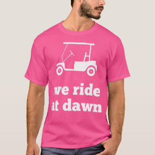 Camiseta Golfe Engraçado Que Andamos No Pai Da Amanhã