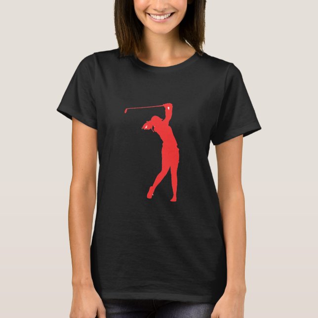 Camiseta Golfe feminino (Frente)