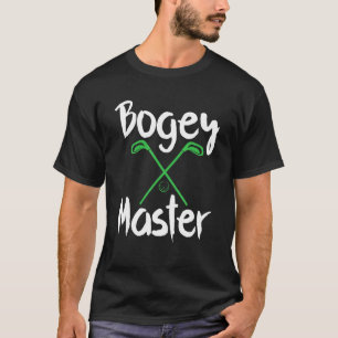 Camiseta Golfe Humor Bogey Mestre Golf Clusters Golfer