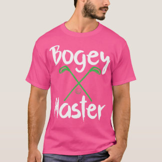 Camiseta Golfe Humor Bogey Mestre Golf Clusters Golfer