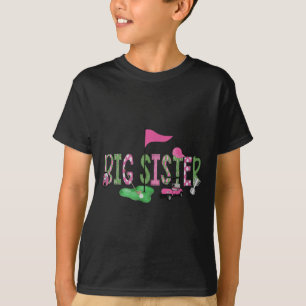 Camiseta Golfe Irmã Mais Velha Nk Buraco Em Um Golfe Aniver
