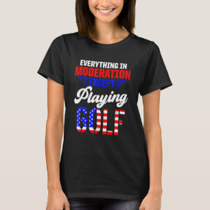 Camiseta Golfe Jogador de Golfe Golfe 13