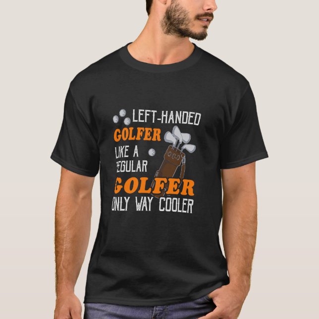 Camiseta Golfe legal de Mão Esquerda - Golfe Esquerdo (Frente)