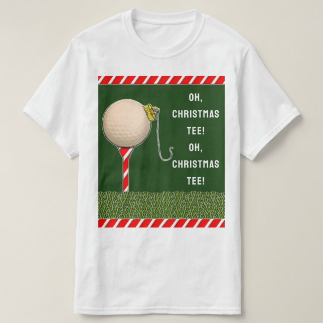 Camiseta Golfe Natal (Frente do Design)