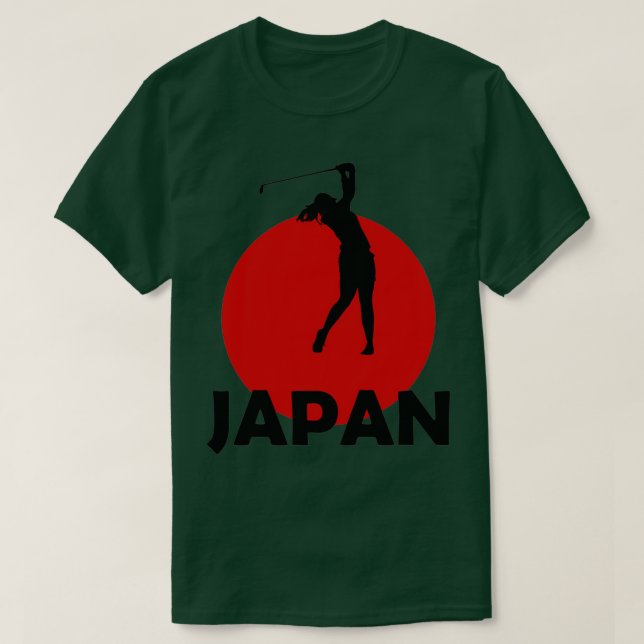 Camiseta Golfe no Japão (Frente do Design)