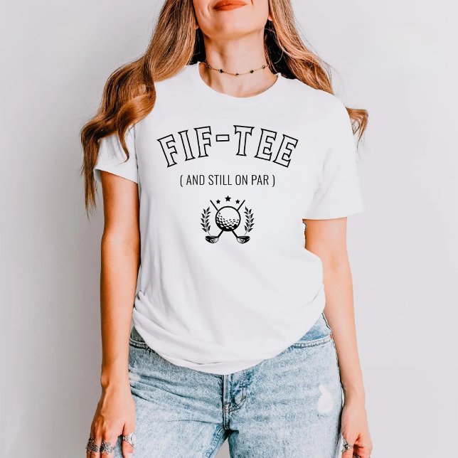 Camiseta Golfe Personalizado Presente 50º e 60º 70 Golf de  (Criador carregado)