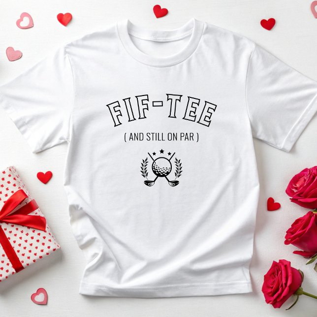 Camiseta Golfe Personalizado Presente 50º e 60º 70 Golf de  (Criador carregado)