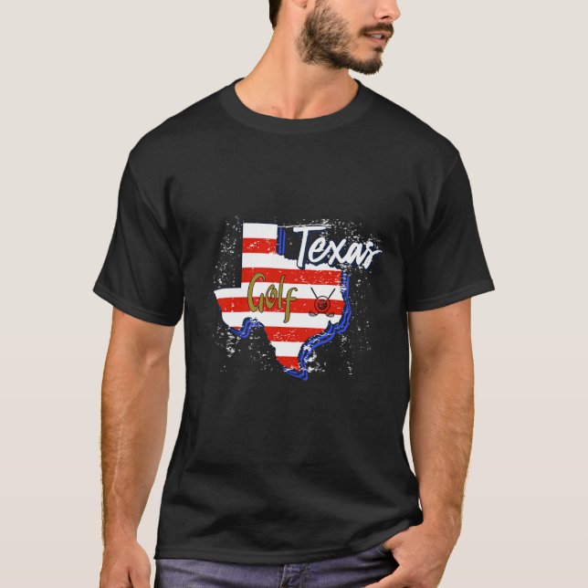 Camiseta golfe texas (Frente)