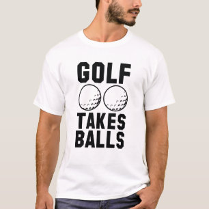 Camiseta Golfe tira bolas