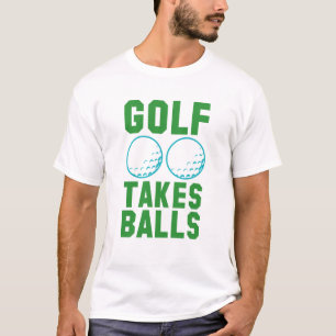 Camiseta Golfe tira bolas