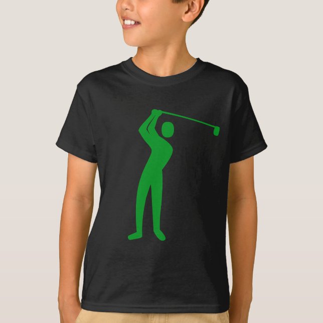 Camiseta Golfe - Verde-Grama (Frente)