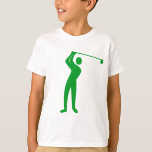 Camiseta Golfe - Verde-grama