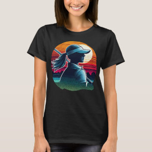 Camiseta Golfer elegante em Dusk