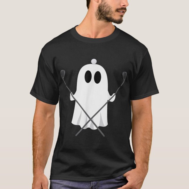Camiseta Golfer Halloween Costume Fantasma Ghost Golf Ball  (Frente)