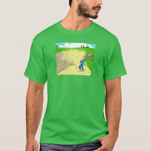 Camiseta Golfer preso em um Bunker