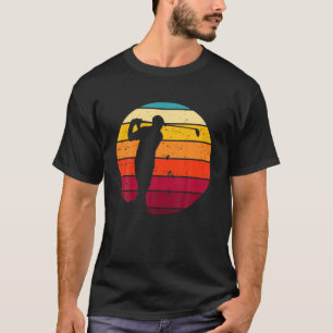 Camiseta Golfer Retro Golfing Esportes Golf Entusiasta Gift