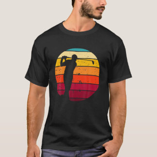 Camiseta Golfer Retro Golfing Esportes Golf Entusiasta Gift