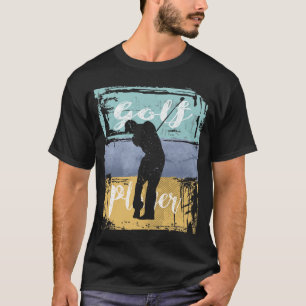 Camiseta Golfer Vintage Estilo de Retro Golf