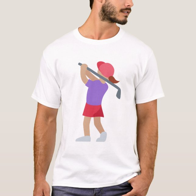 Camiseta golffeminino (Frente)