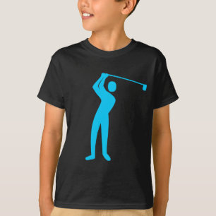 Camiseta Golfing - azul-céu
