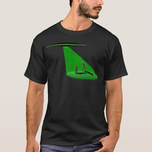Camiseta Golfing dos aliens (Frente)
