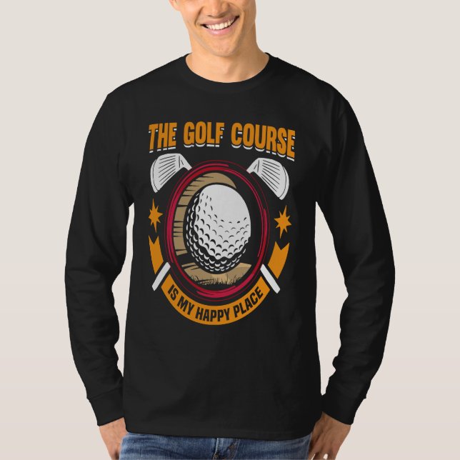 Camiseta Golfing Golf Player Coach Golfer  1 (Frente)