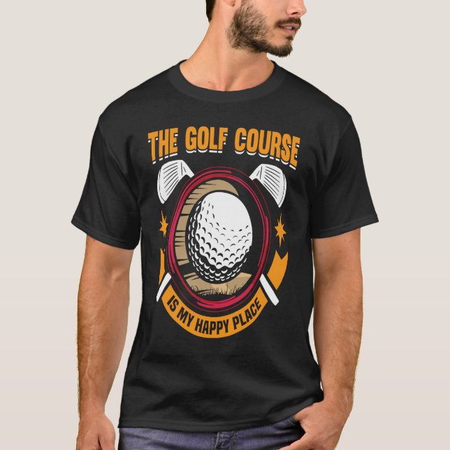 Camiseta Golfing Golf Player Coach Golfer  1 (Frente)