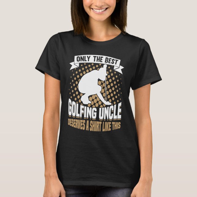 Camiseta Golfing Golf Player Coach Golfer Uncle (Frente)