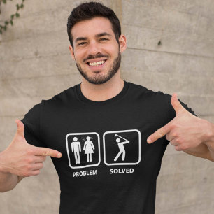 Camiseta Golfing resolvido problema