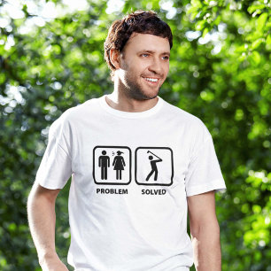 Camiseta Golfing resolvido problema