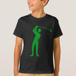 Camiseta Golfing - verde de grama