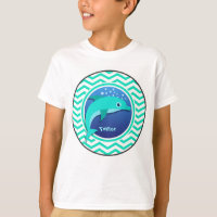 Golfinho; Aqua Green Chevron
