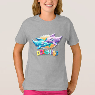 Camiseta golfinho casal