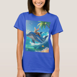 Camiseta Golfinho com coelho