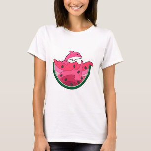 Camiseta Golfinho com melancia