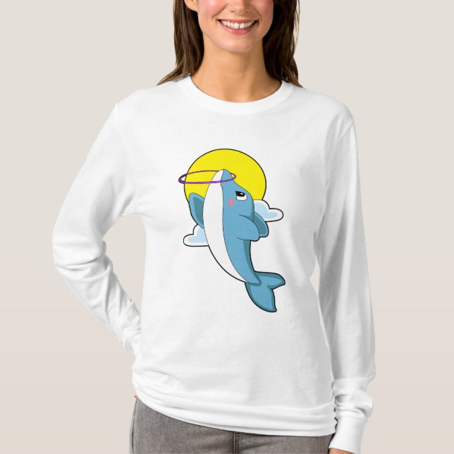 Camiseta Golfinho com pneus de Malhação (Frente)