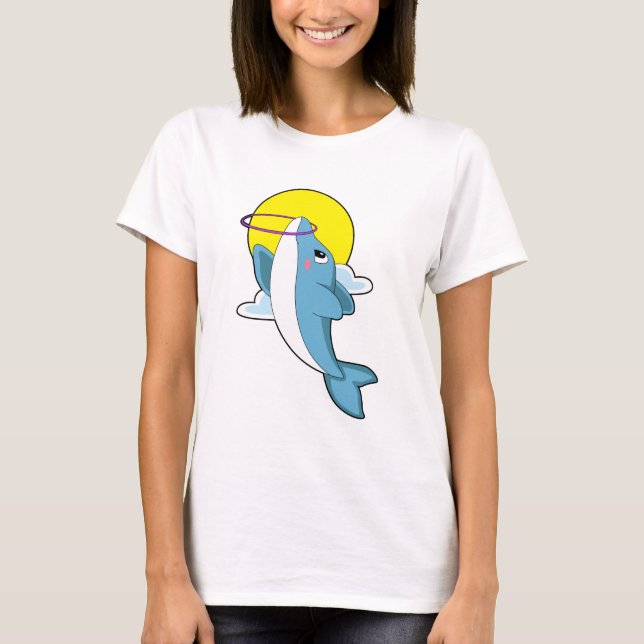Camiseta Golfinho com pneus Fitness (Frente)