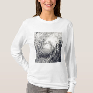 Camiseta Golfinho do tufão no mar filipino