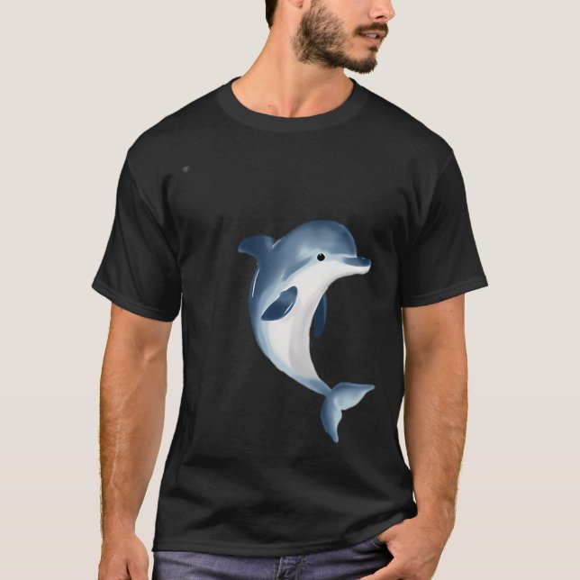 Camiseta Golfinho fofo (Frente)