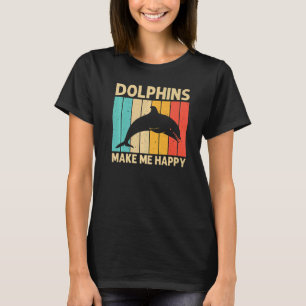 Camiseta Golfinho legal Para Homens Golfinhos Beluga Baleia