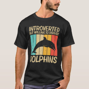 Camiseta Golfinho legal Para Homens Golfinhos Beluga Baleia