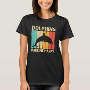 Camiseta Golfinho legal Para Homens Golfinhos Beluga Baleia